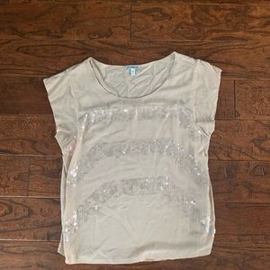 Express blouse with sequin detail